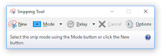 برنامج snipping tool فى ويندوز 10 برنامج snipping tool فى ويندوز 10