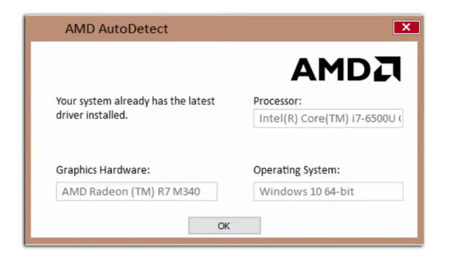 كارت الشاشة AMD معرف بالفعل كارت الشاشة AMD معرف بالفعل