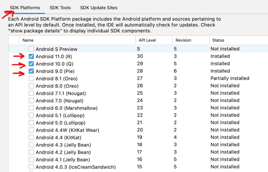 clean unwanted android sdk clean unwanted android sdk