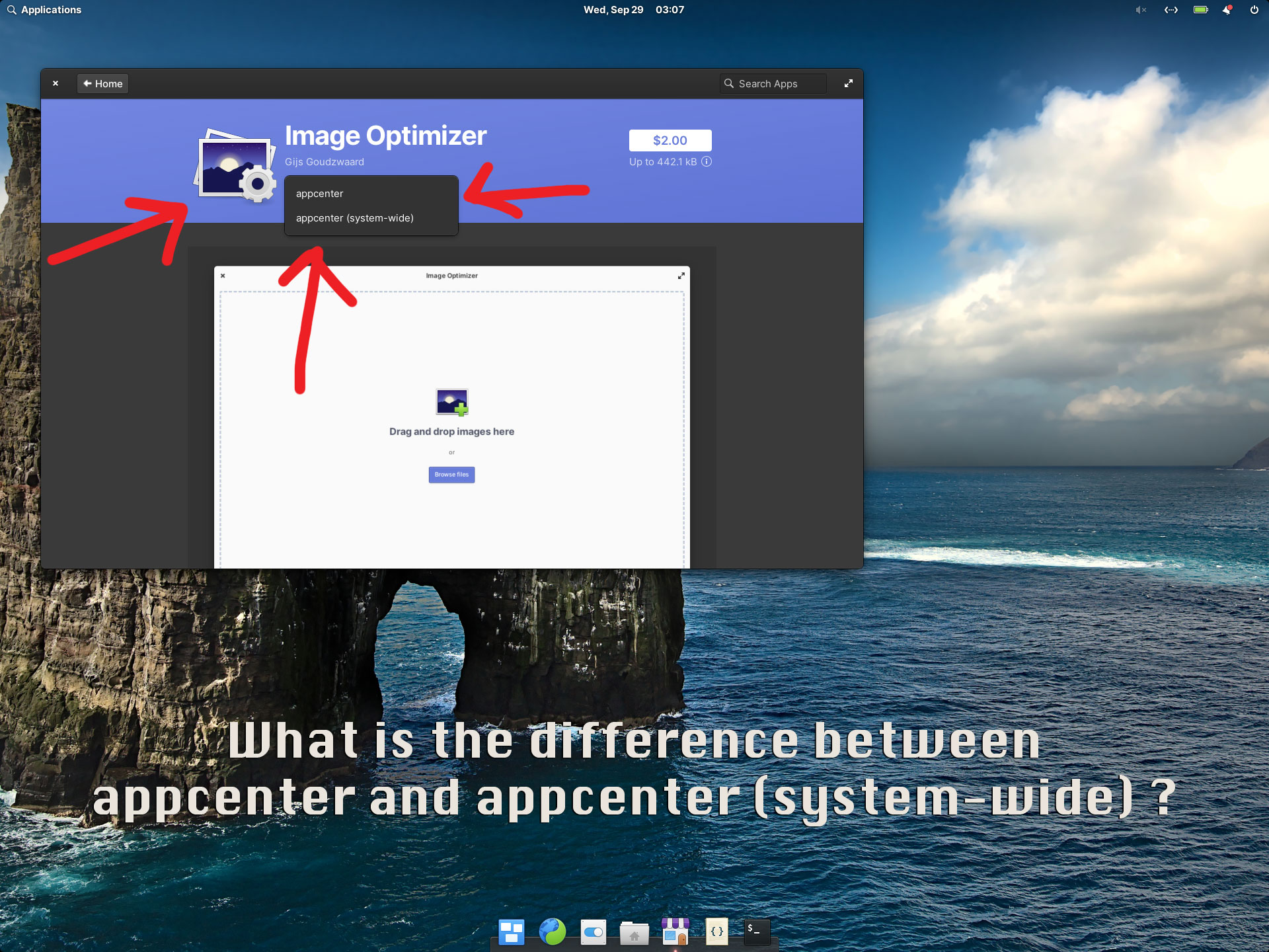 appcenter vs appcenter system-wide appcenter vs appcenter system-wide