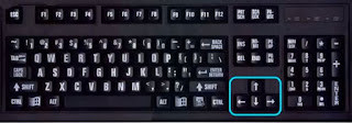 أزرار التحرك - الأسهم - Arrow Keys