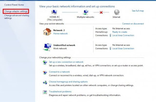 change adapter settings to re-connect the wifi change adapter settings to re-connect the wifi