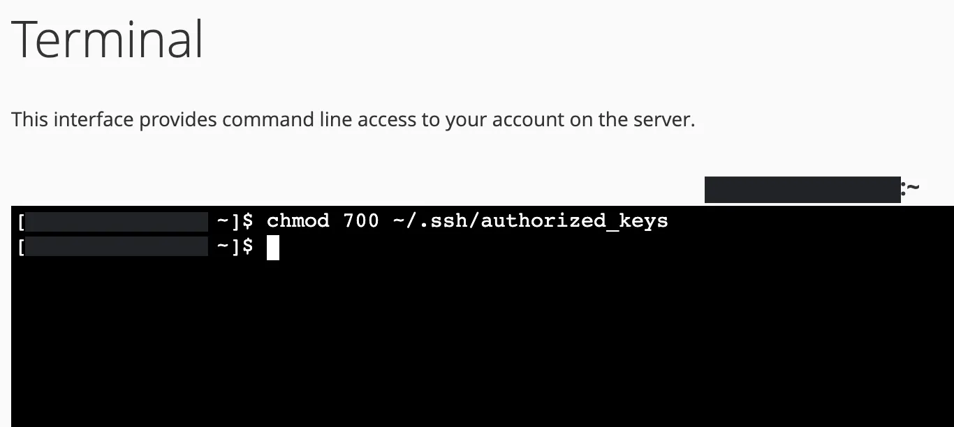 change permission of ssh authorized keys change permission of ssh authorized keys