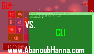 CLI vs. GUI CLI vs. GUI