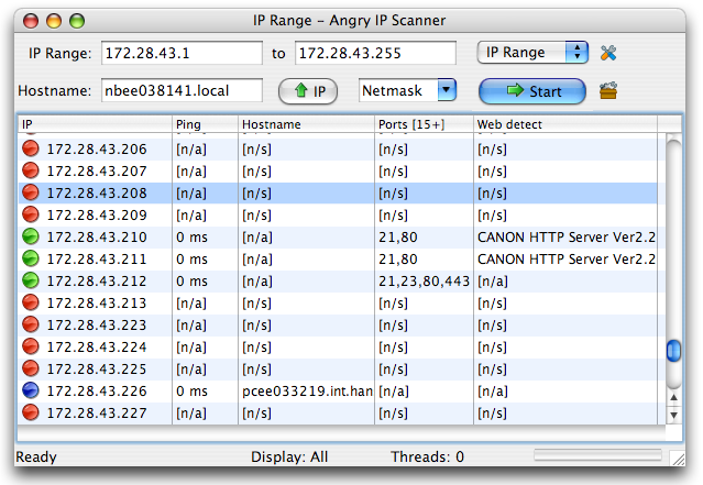 برنامج angry ip لعرض كل المتصلين بالراوتر على نظام ماك برنامج angry ip لعرض كل المتصلين بالراوتر على نظام ماك