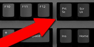 شكل زر print screen فى بعض أنواع لوحة المفاتيح شكل زر print screen فى بعض أنواع لوحة المفاتيح