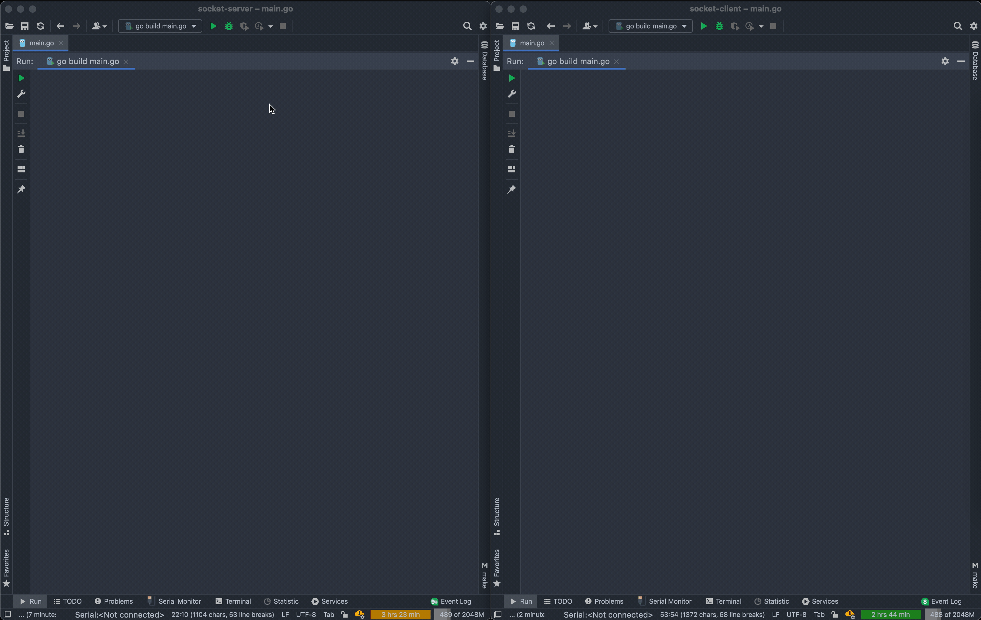 socket server and client socket server and client